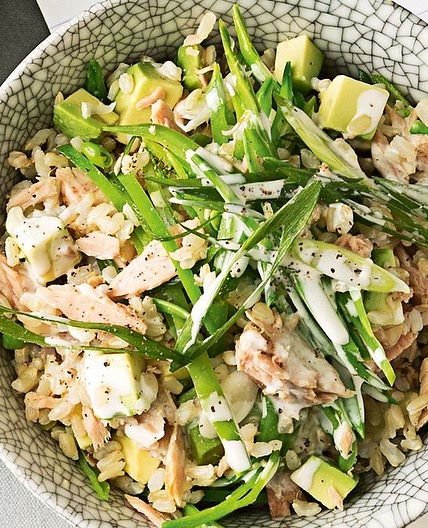 Japanese-style tuna and rice