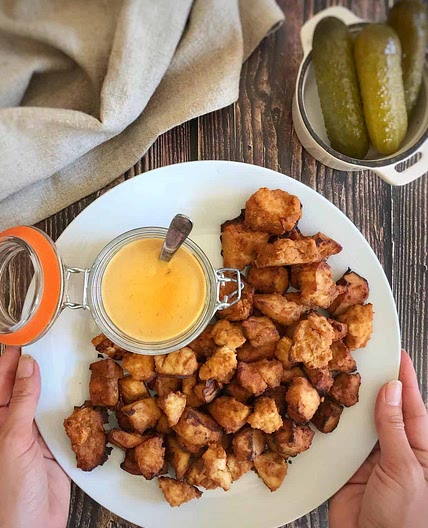 Vegan Chick Fil A Style Nuggets