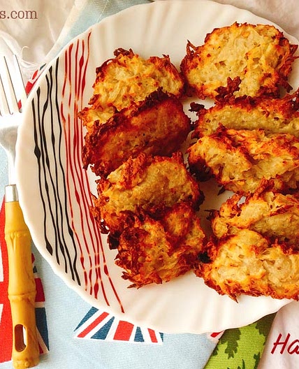 Hash Brown Recipe | Air fryer Recipe | Vegan Breakfast Hash Browns - Twinkling Tina Cooks