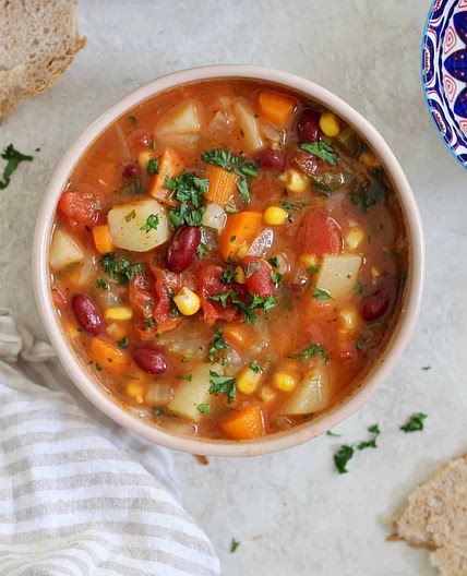 Yummiest Veggie-Loaded Vegetable Soup