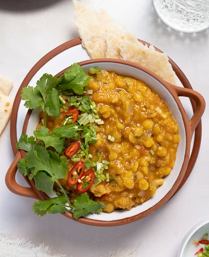 Delicious Yellow Split Pea Dal