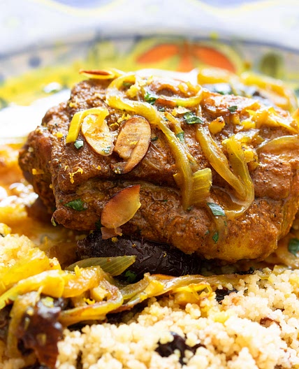 Moroccan Style Chicken With Prunes