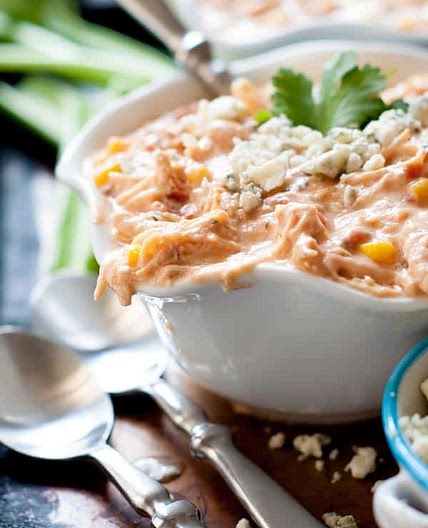 Award Winning Buffalo Chicken Chili (Slow Cooker)