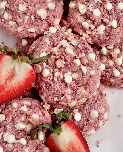 Vegan Strawberry Cookies (Gluten-Free)