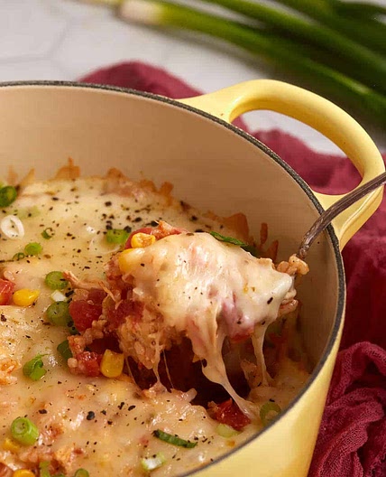 One Pot Southwest Chicken and Rice Casserole