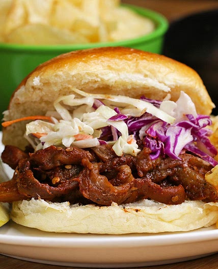 Pulled Eggplant BBQ Recipe by Tasty