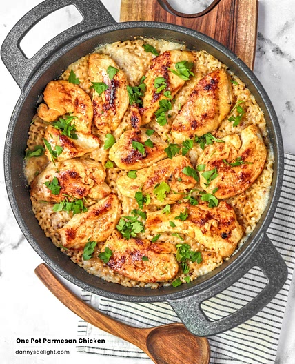 One Pot Parmesan Chicken