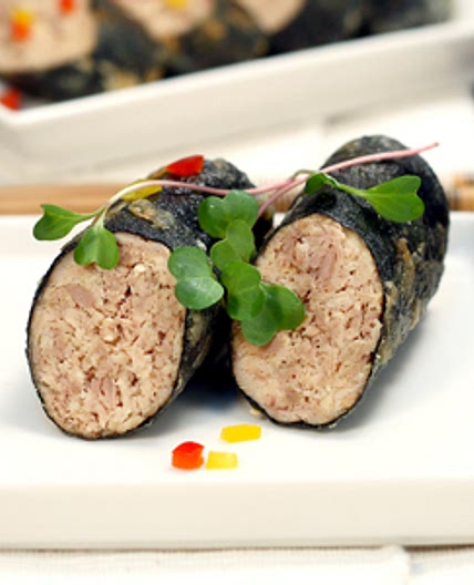 참치김말이튀김