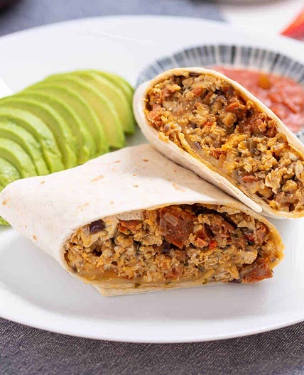 Breakfast Chorizo Burrito