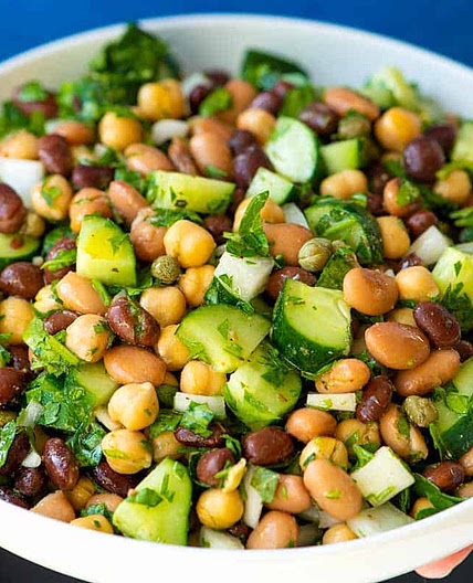 Ridiculously Easy Bean Salad