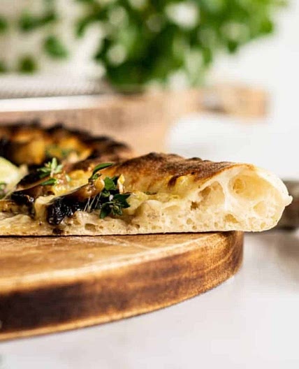 Sourdough Pizza Dough Recipe (No Yeast!)