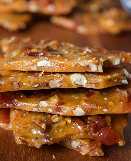 Bourbon Bacon Brittle