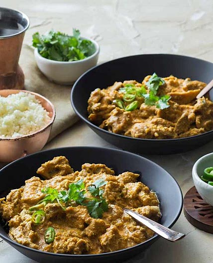 Creamy coconut chicken curry (TM6)