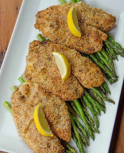 Lemon Almond Tilapia