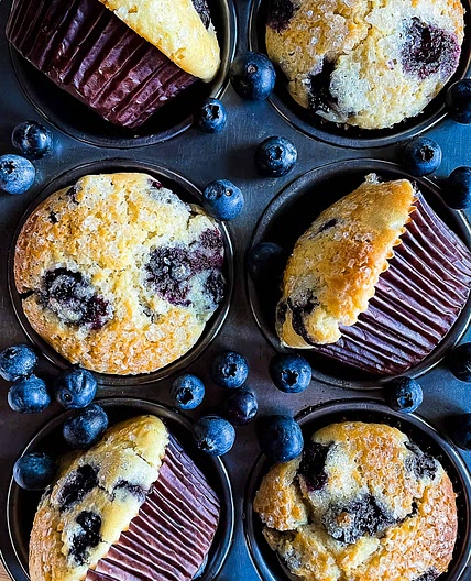 Easy Blueberry Muffins