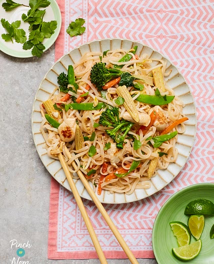 Chicken Pad Thai | Slimming & Weight Watchers Friendly