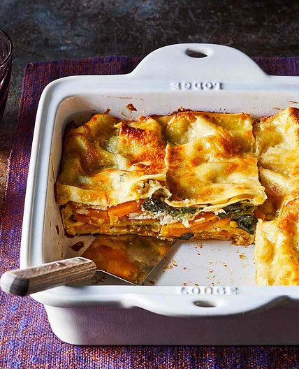 Butternut Squash & Spinach Lasagna
