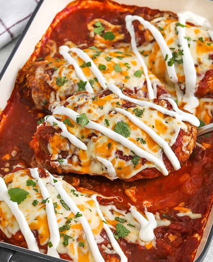 Baked Salsa Chicken