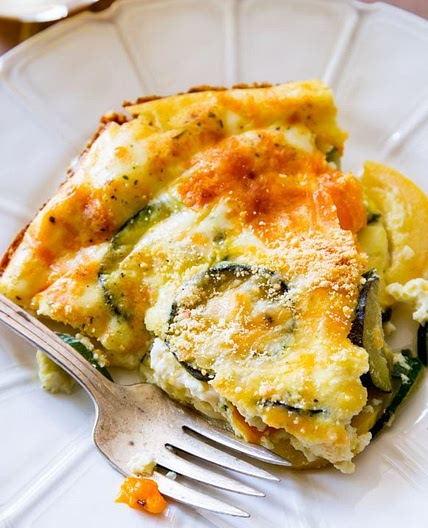 110 Calorie Crustless Veggie Quiche