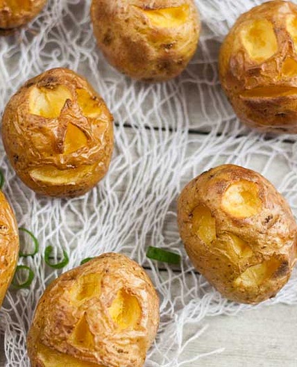 Shrunken Head Potatoes