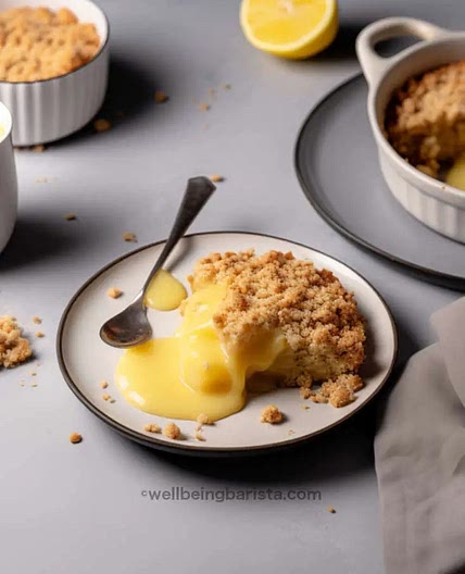 Easy Mary Berry Apple Crumble With Lemon Curd