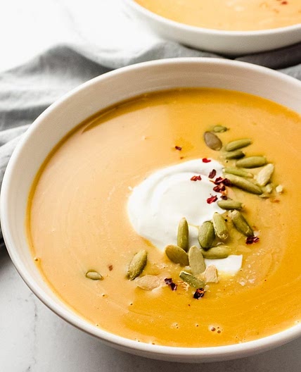 Creamy Keto Pumpkin Soup