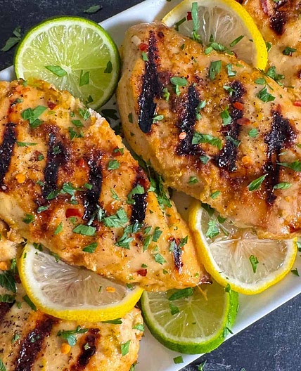 Air Fryer Marinated Chicken Breasts Recipe