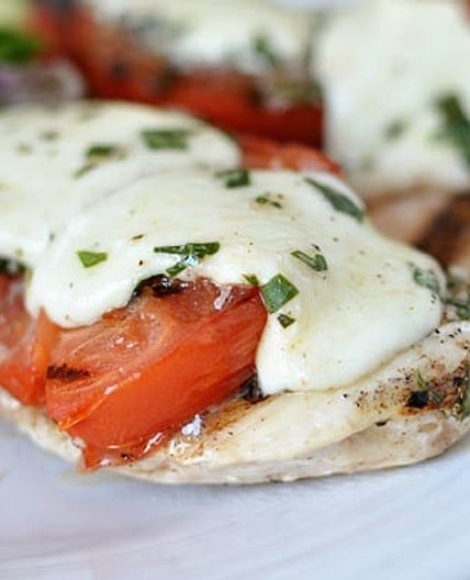 Grilled Caprese Chicken