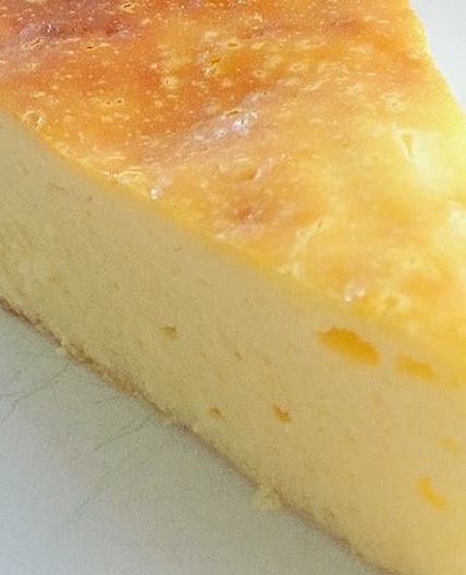 Käsekuchen ohne Boden