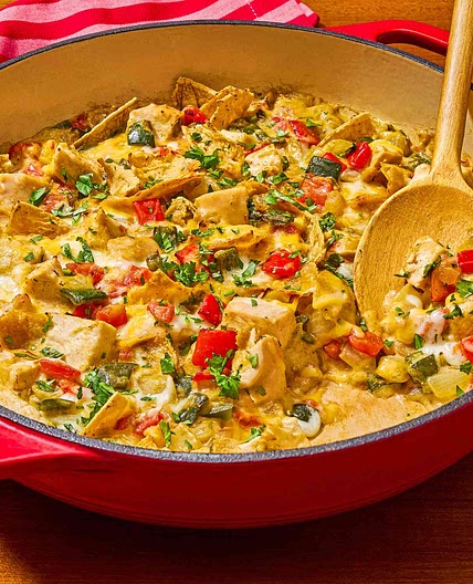 Quick King Ranch Chicken Casserole