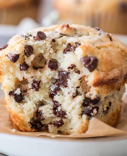 Bakery-Style Chocolate Chip Muffins