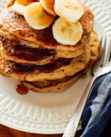 Whole Wheat Banana Pancakes