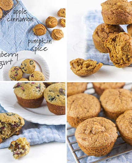 3 Fall Blender Muffins for Baby + Toddler
