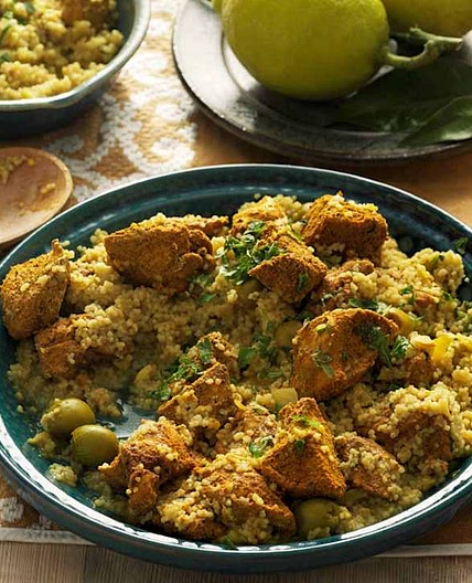 Moroccan Chicken and Couscous