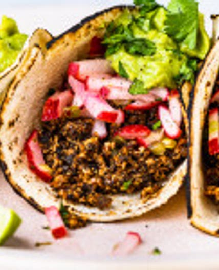 Oven vegan tacos