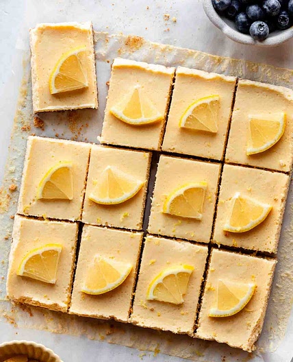 Greek Yogurt Lemon Bars