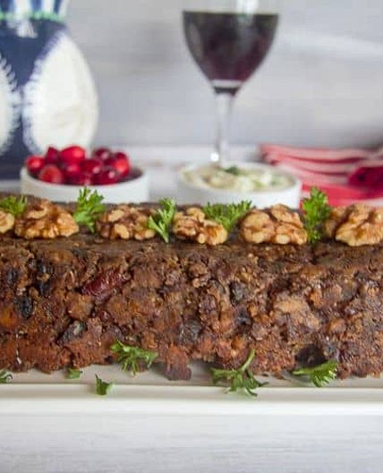 Keto Mushroom Walnut Loaf