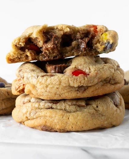 Halloween Candy Cookies