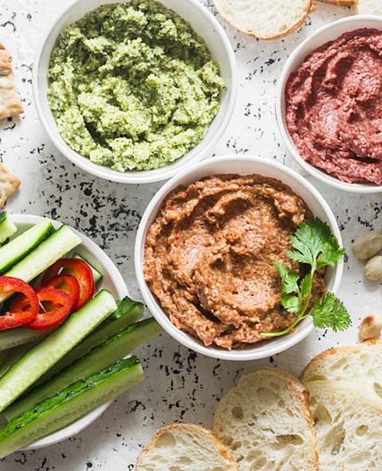 Miso Dips for Vegetable Crudité