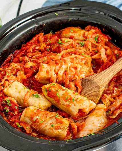 Crockpot Cabbage Rolls