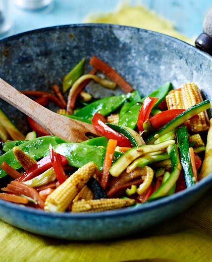 Easy vegetable stir-fry