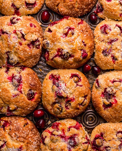 Cranberry Orange Muffins (Bakery-Style)
