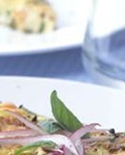 Smoked-Salmon and Cream Cheese Frittata