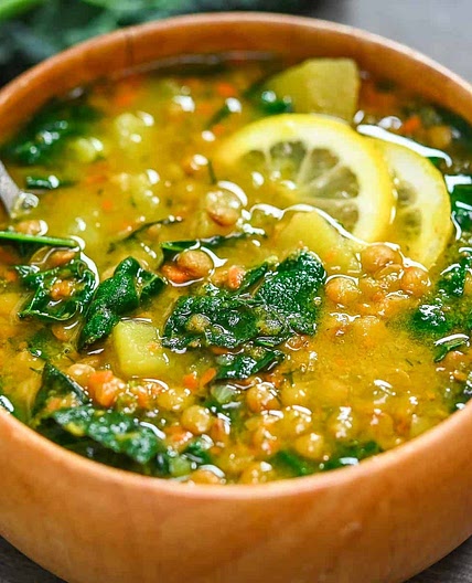 Easy Lemon Lentil Soup