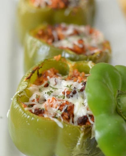 Air Fryer Stuffed Peppers