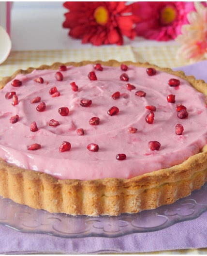 Crostata al melograno