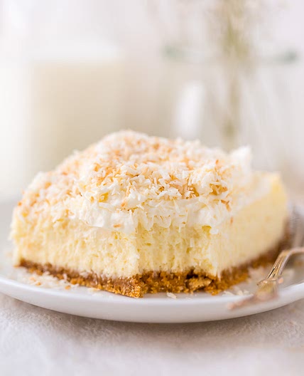 Coconut Cheesecake Bars