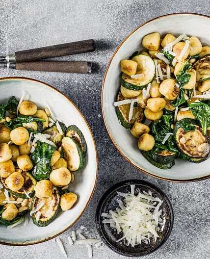 Zucchetti-Gnocchi-Pfanne