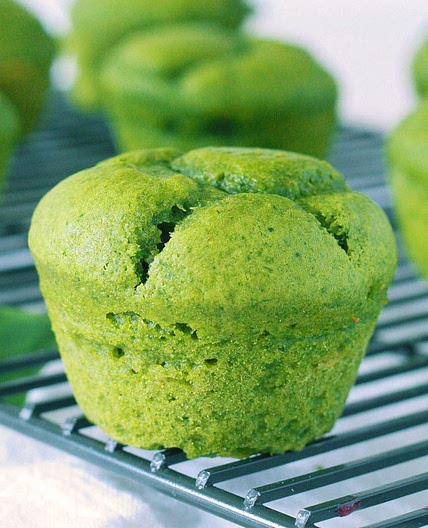 Sweet Spinach Muffins