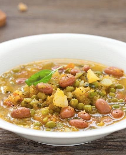 Minestrone di verdure con il Bimby